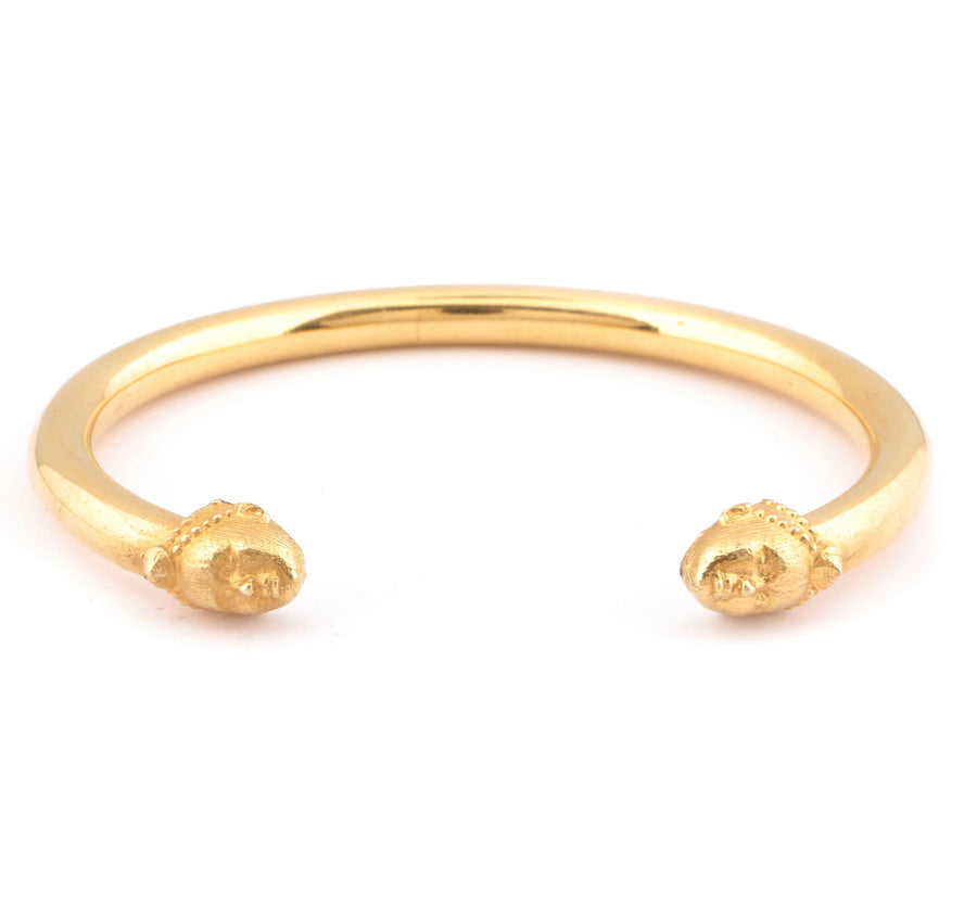 Unisex Olokun Cuff Bangle (GOLD)