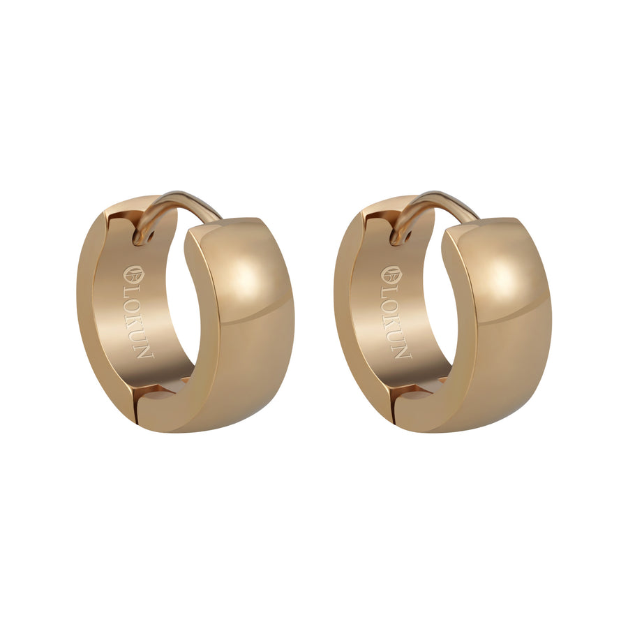 Olokun Minimal Hoop Earrings (GOLD)