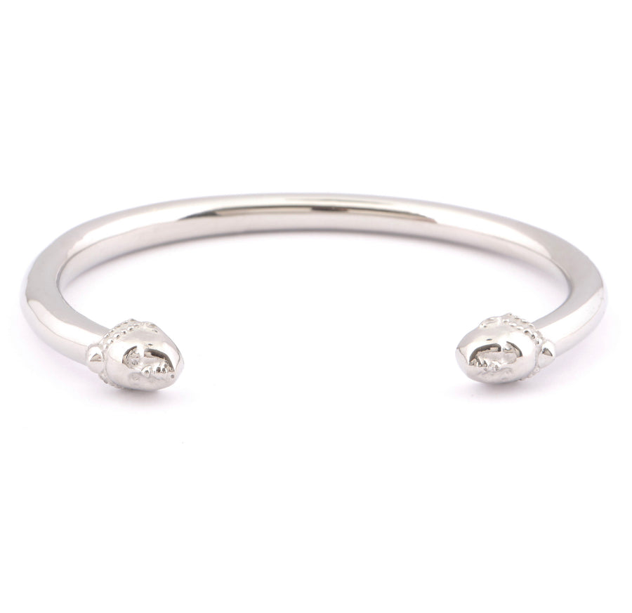 Unisex Olokun Cuff Bangle (SILVER)