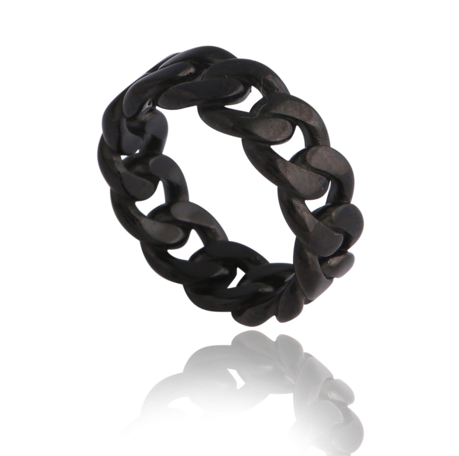 Unisex Cuba Rings (BLACK)