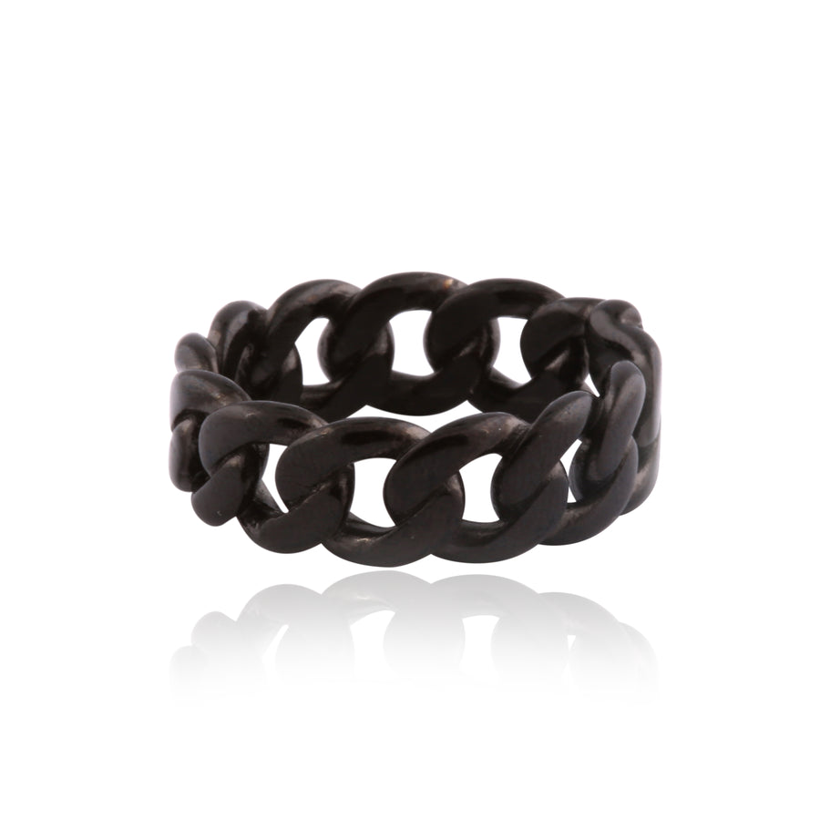 Unisex Cuba Rings (BLACK)